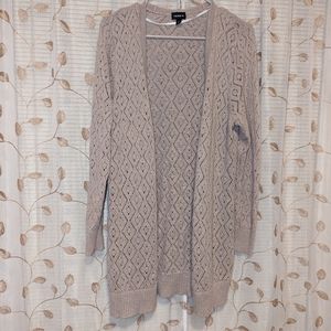 Torrid loose knit button up cardigan